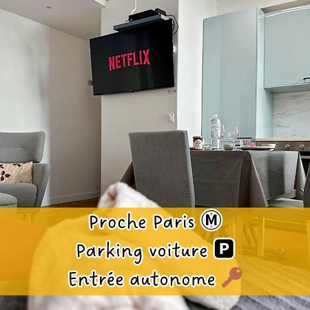 Appartement Entier Calme - Parking Free - Proche Paris Et Chateau - Wifi Hd Vincennes Exteriér fotografie