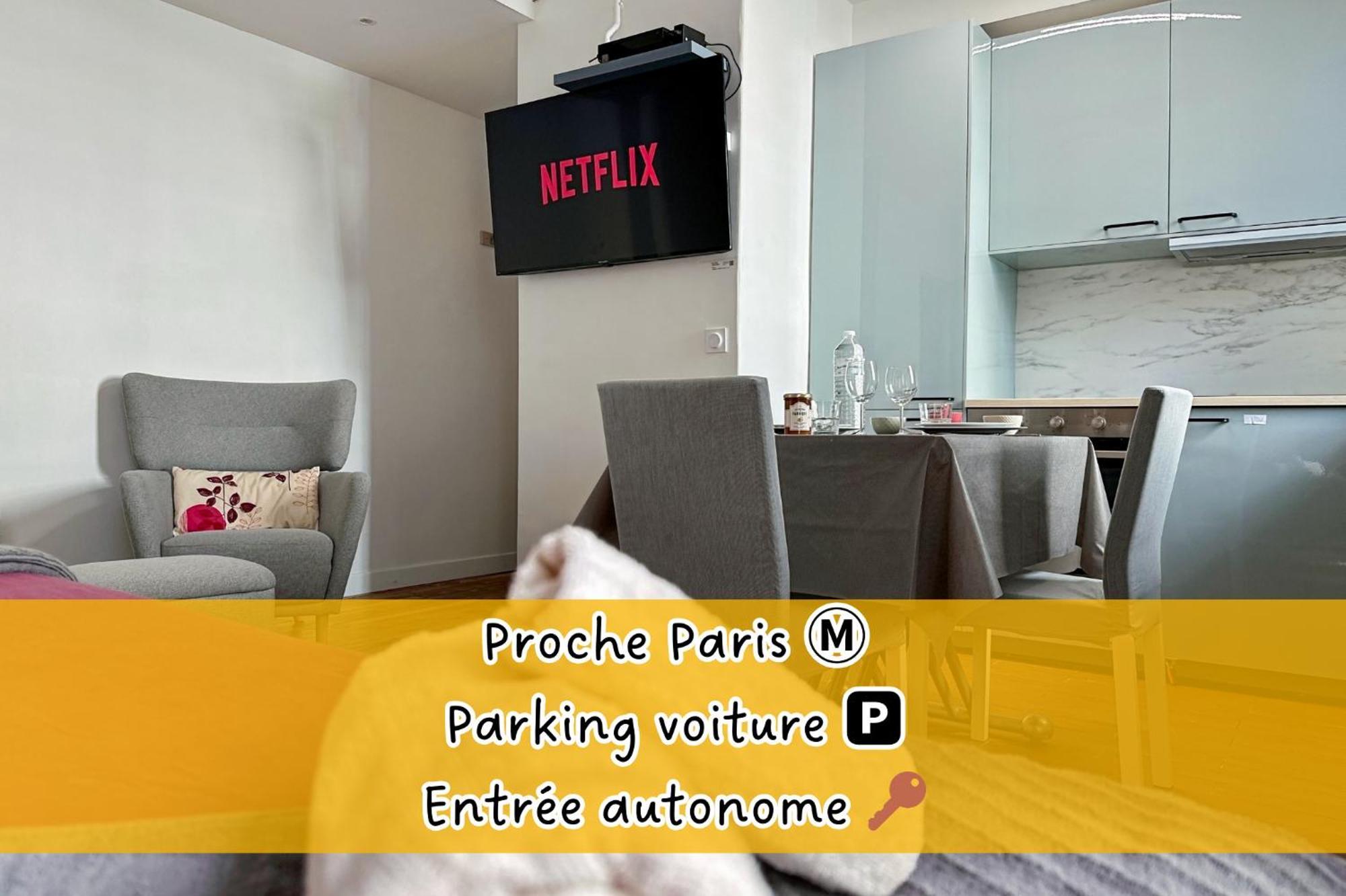 Appartement Entier Calme - Parking Free - Proche Paris Et Chateau - Wifi Hd Vincennes Exteriér fotografie