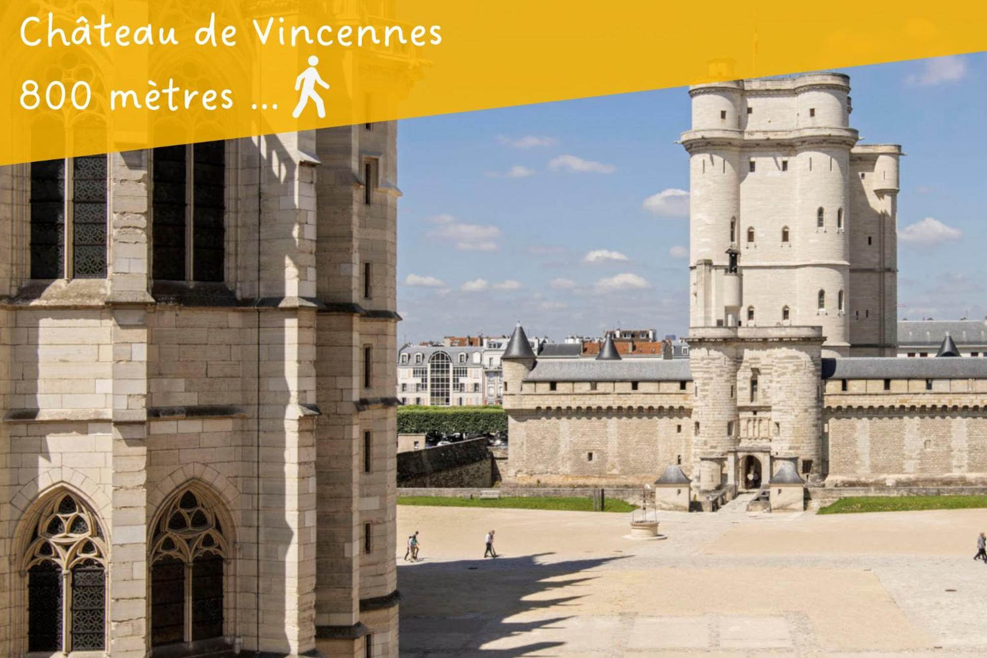 Appartement Entier Calme - Parking Free - Proche Paris Et Chateau - Wifi Hd Vincennes Exteriér fotografie